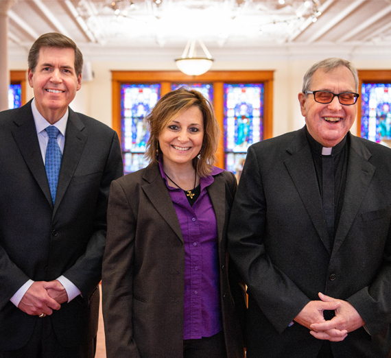 gonzaga college hall with sun